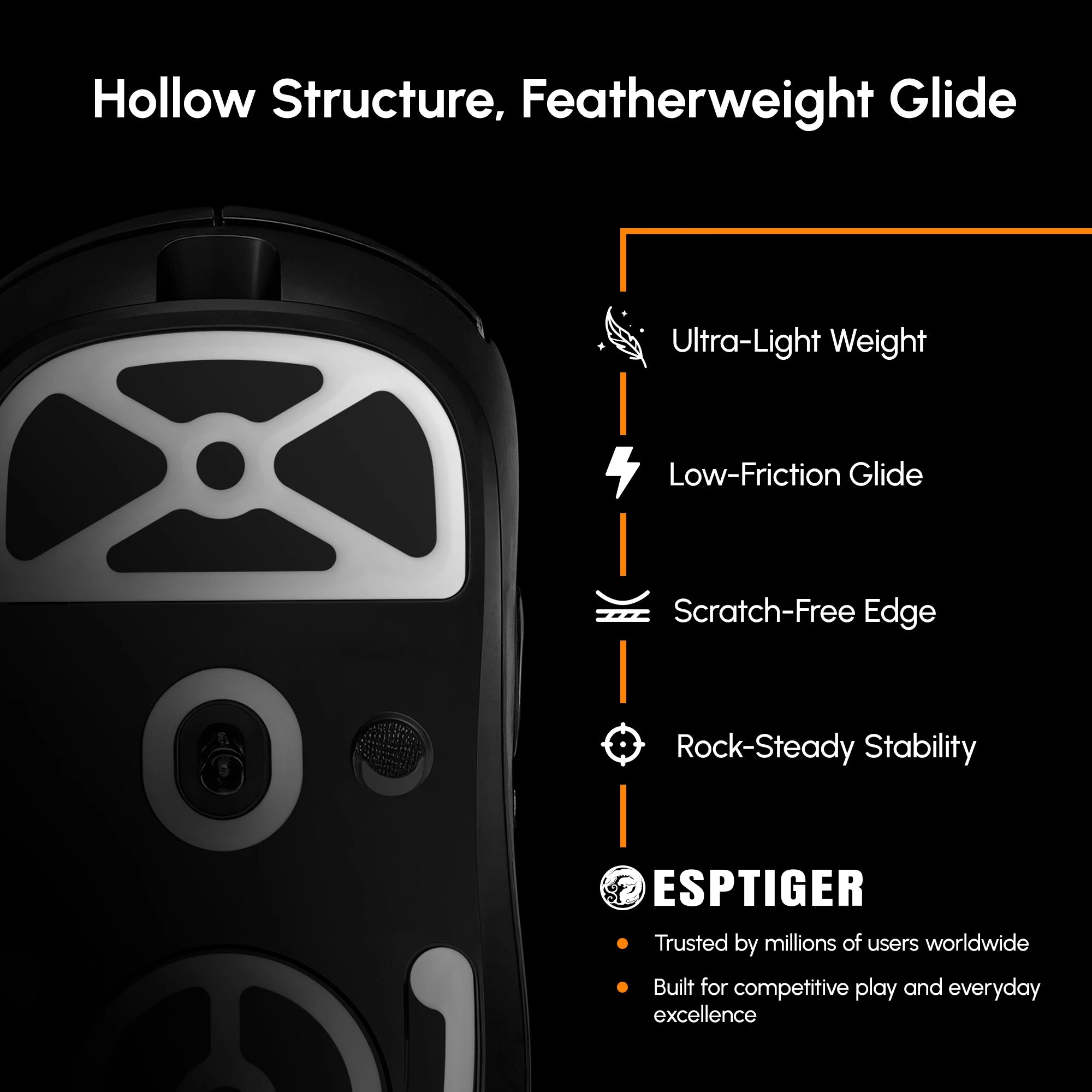 KRYOS Mouse Skates For Logitech G PRO X Superlight 2