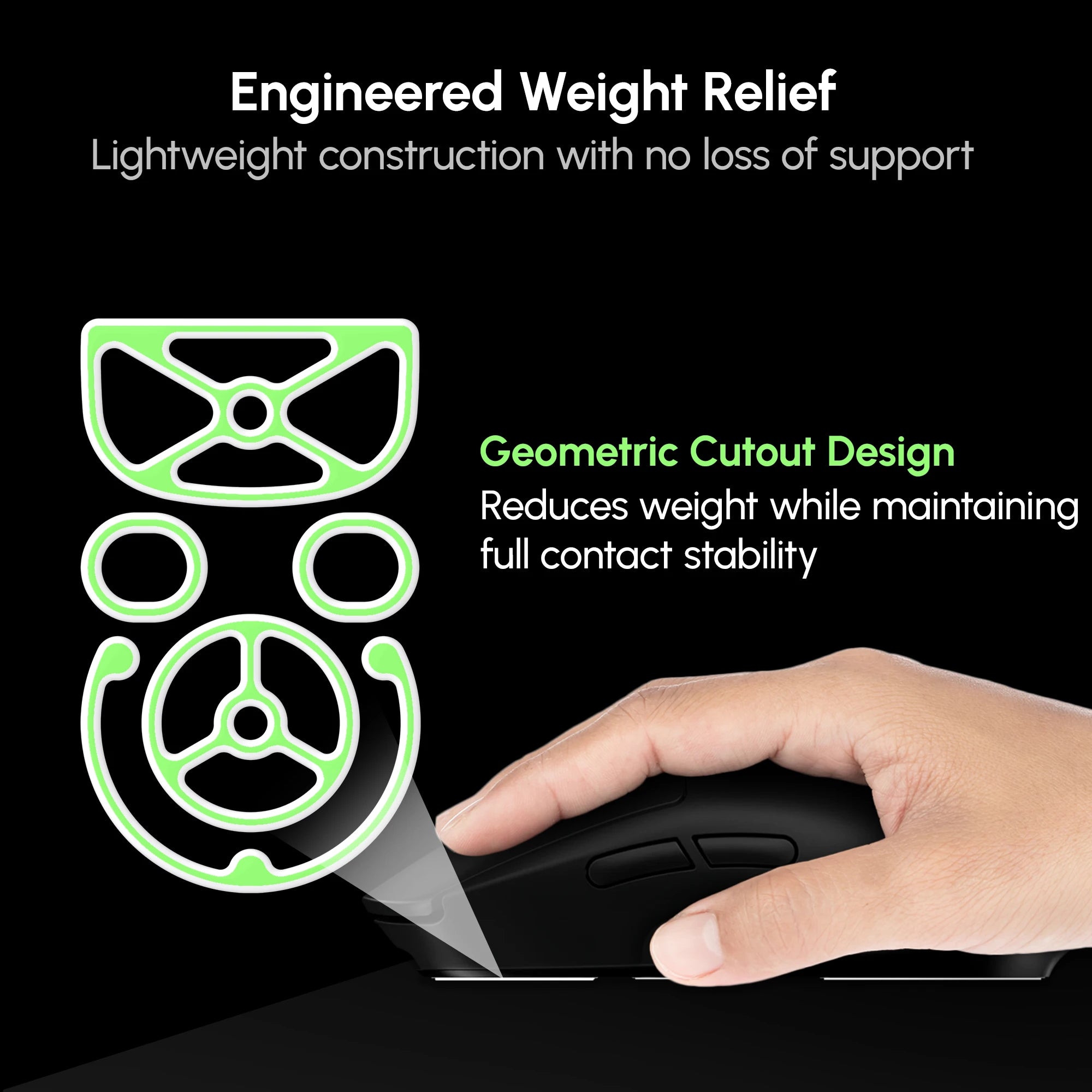 KRYOS Mouse Skates For Logitech G PRO X Superlight