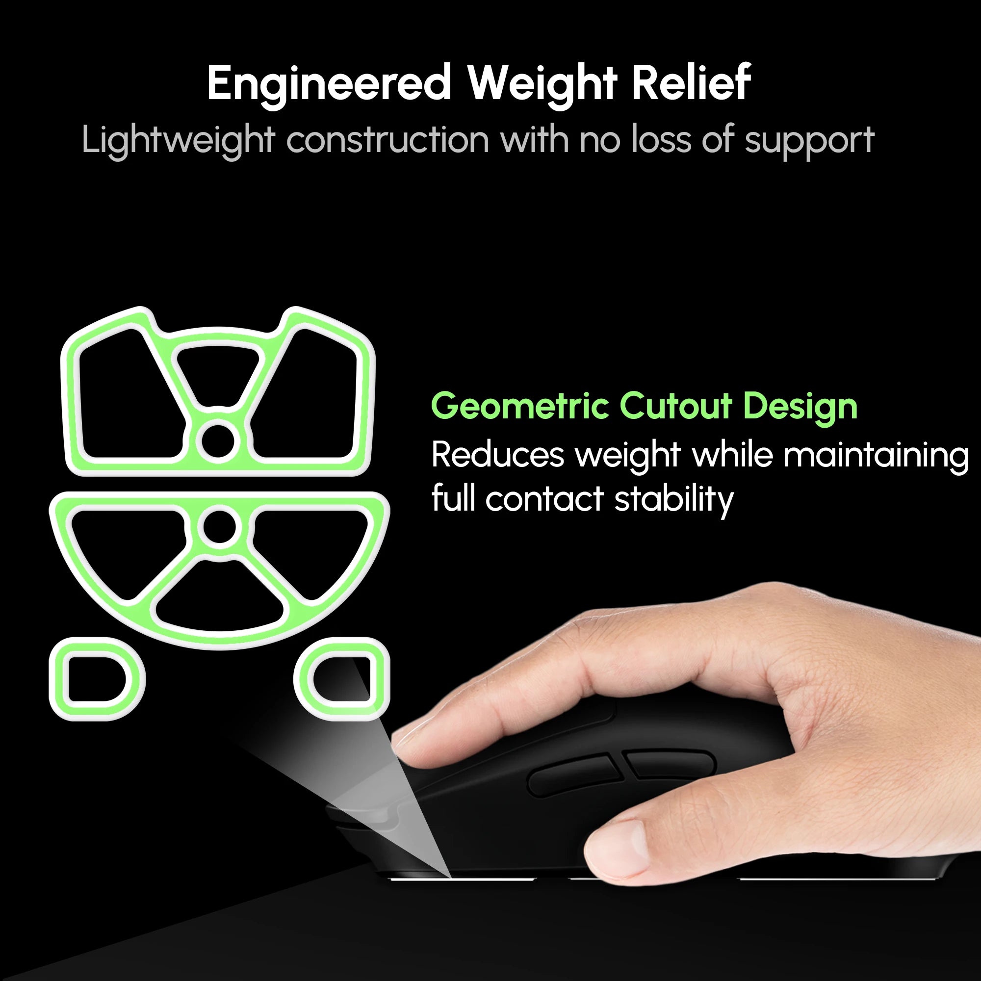 KRYOS · Mouse Skates — For Razer Viper V3 Pro