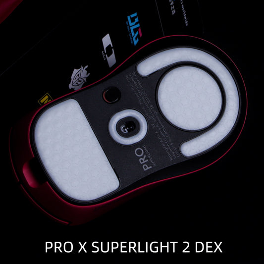 Snow Mouse Skates For Logitech G PRO X DEX