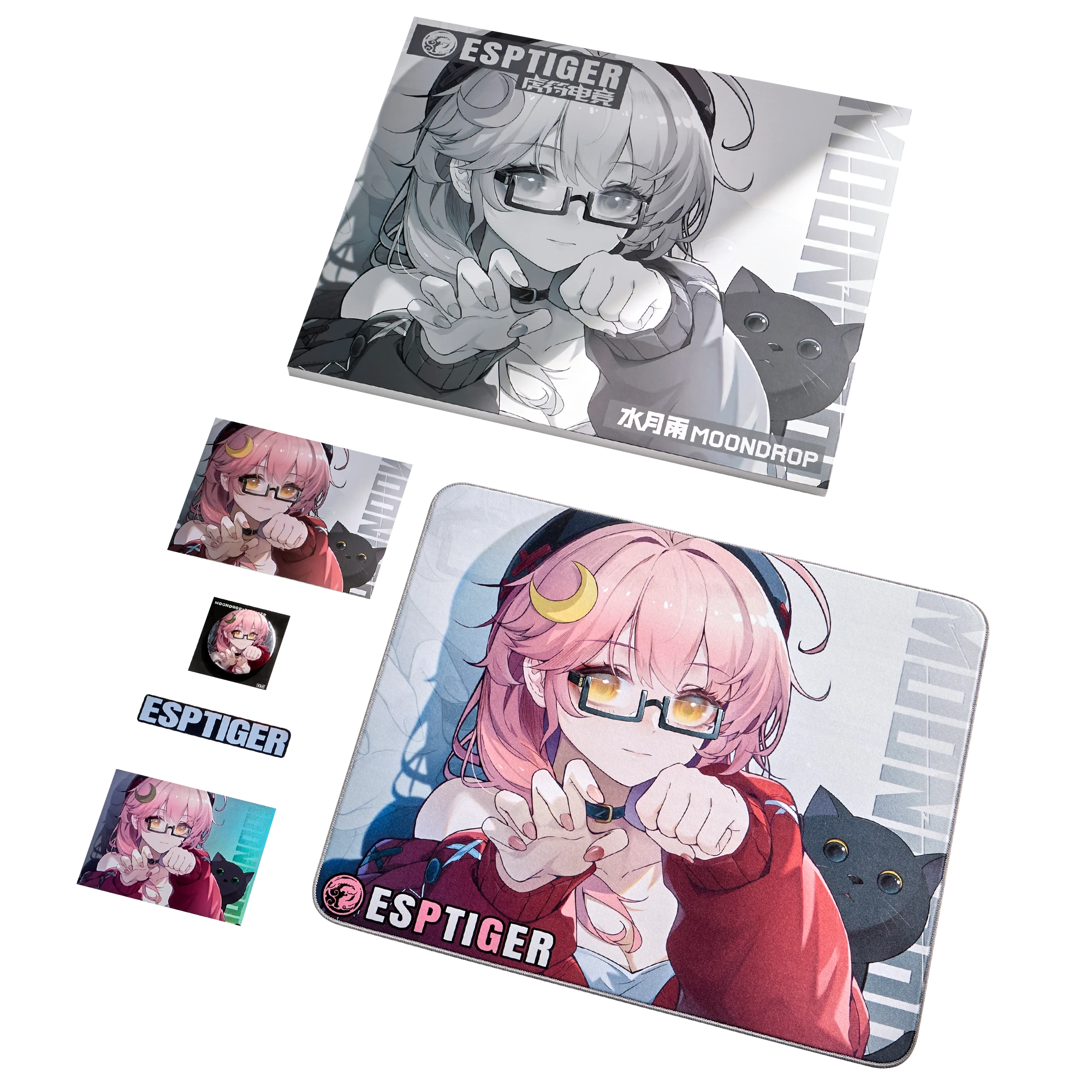 Neon V2 - Moondrop edition gaming mousepad