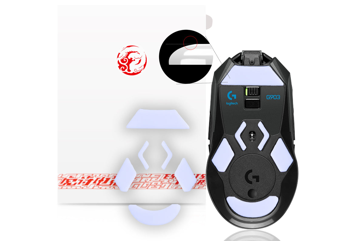 Logitech G62 Arc 1 PTFE Skates | Microsoft IE3.0 / IO1.1 – EspTiger