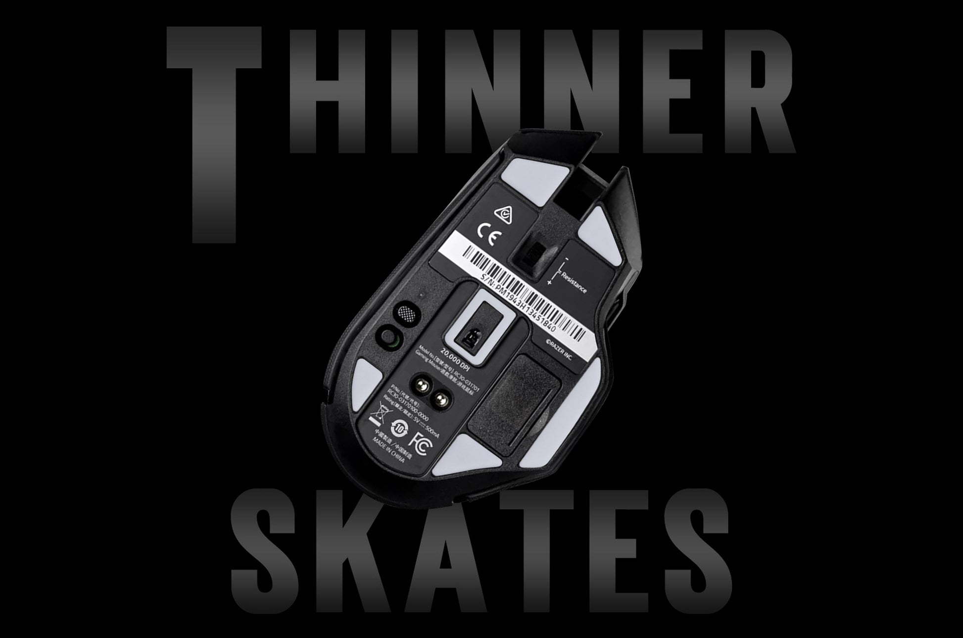 Arc 1 PTFE Skates | Razer Basilisk Ultimate