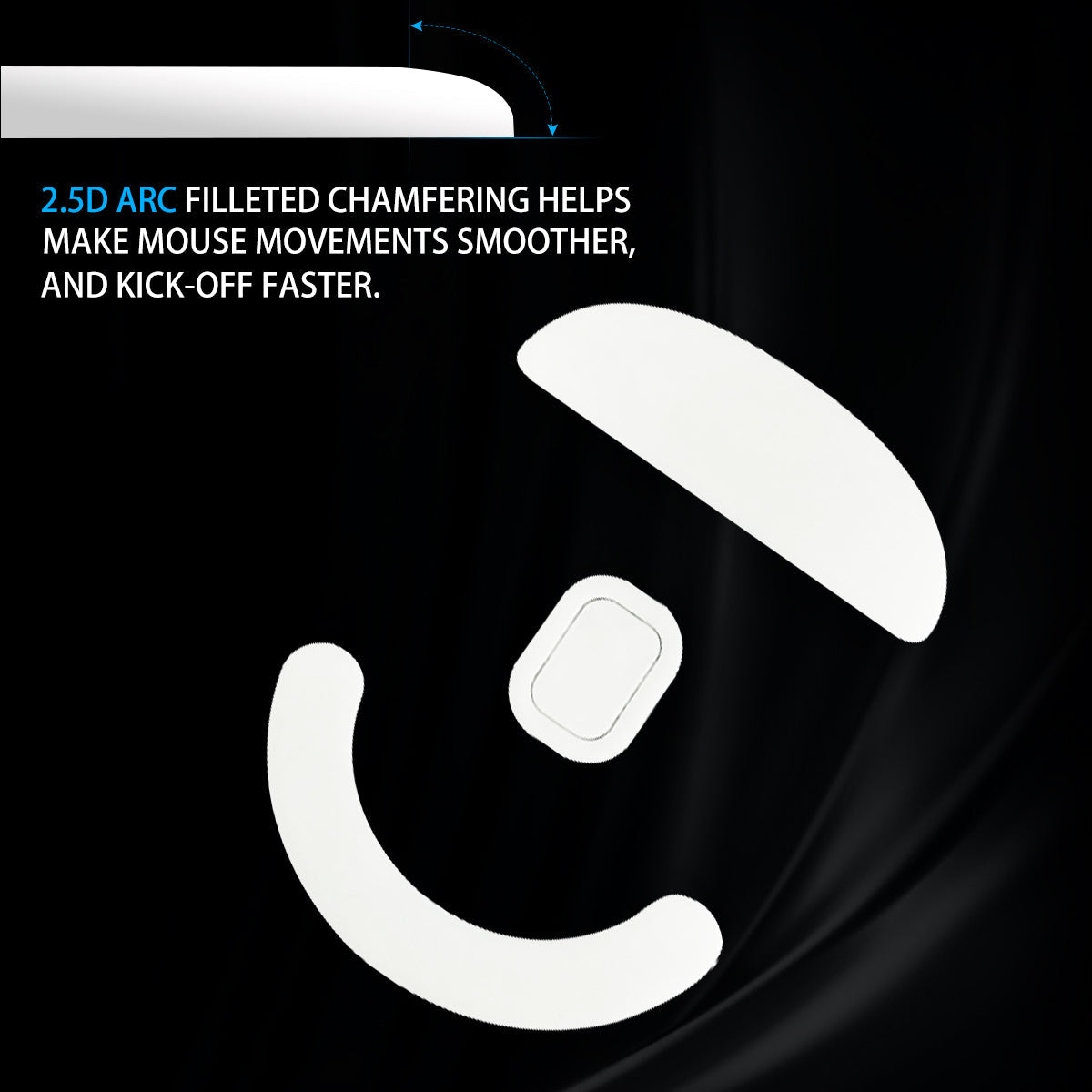 ICE Mouse Skates For Pulsar X2 Wireless