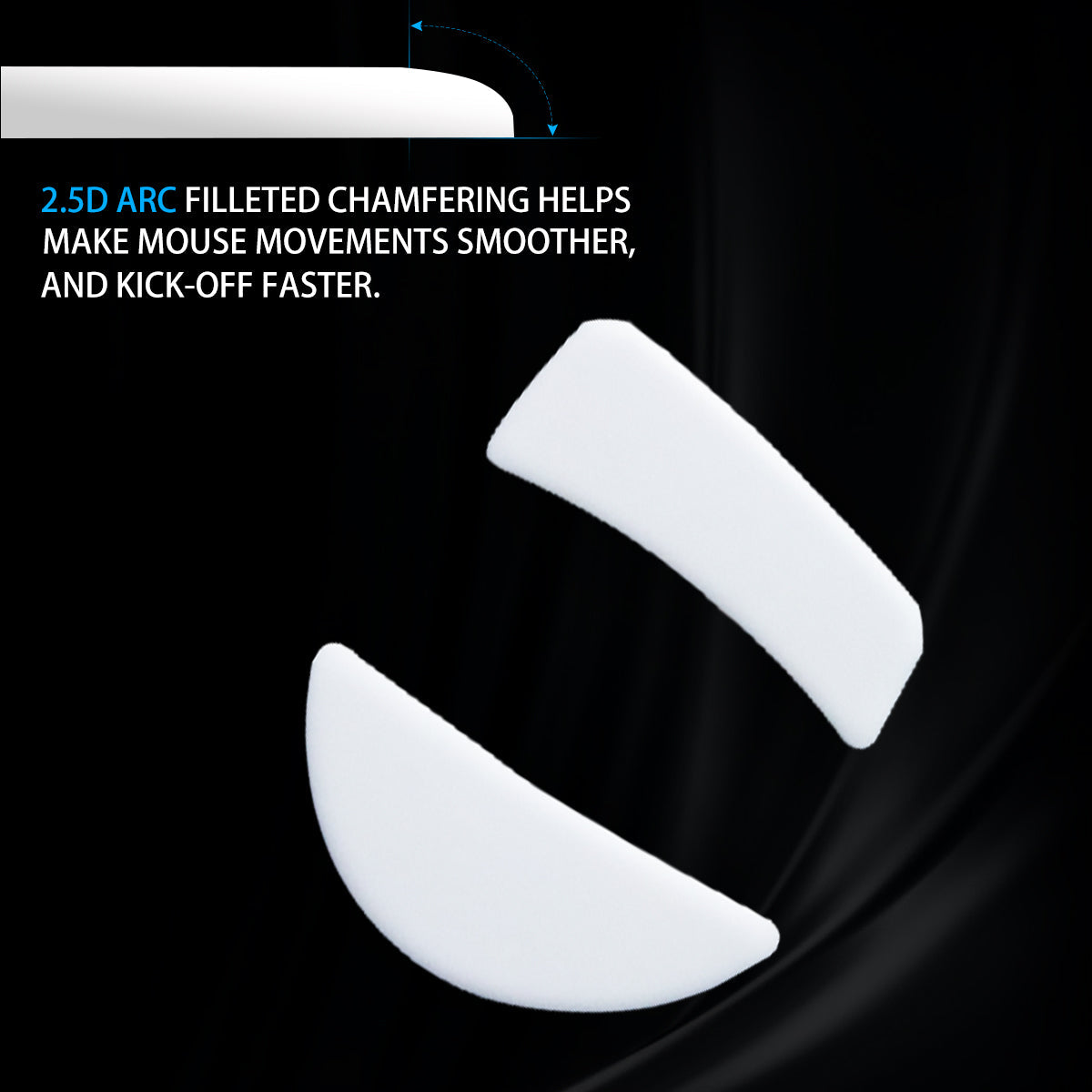 ICE Mouse Skates For Roccat Pure Ultra