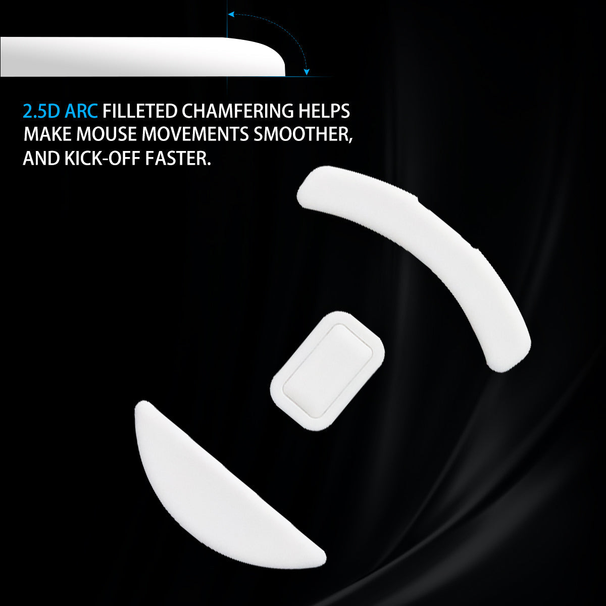 ICE Mouse Skates For Razer DeathAdder V2