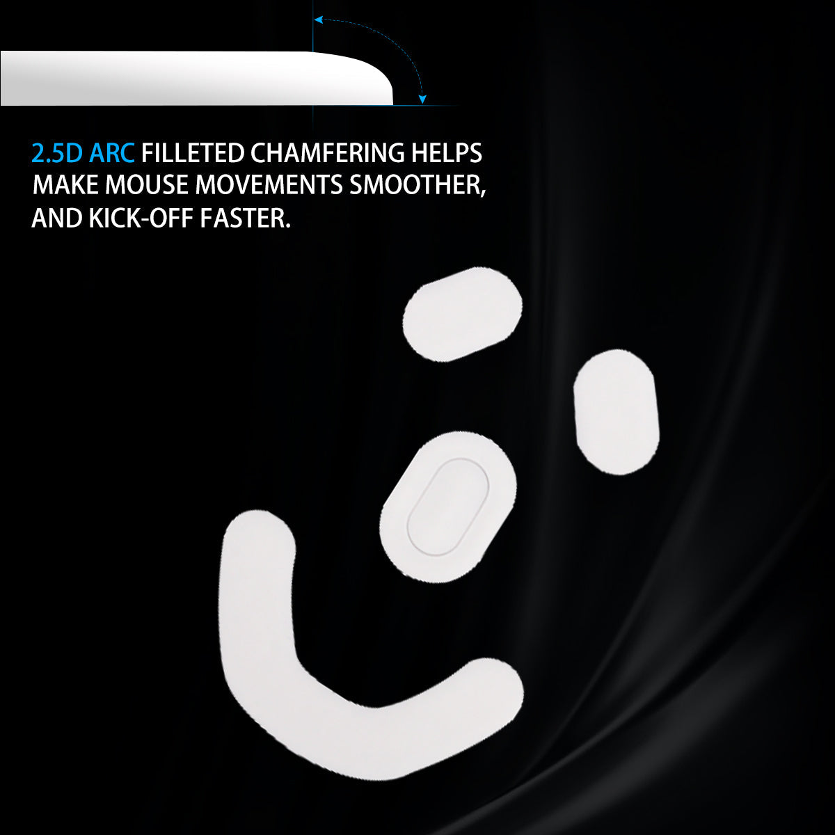 ICE Mouse Skates For Steel Series Prime Mini