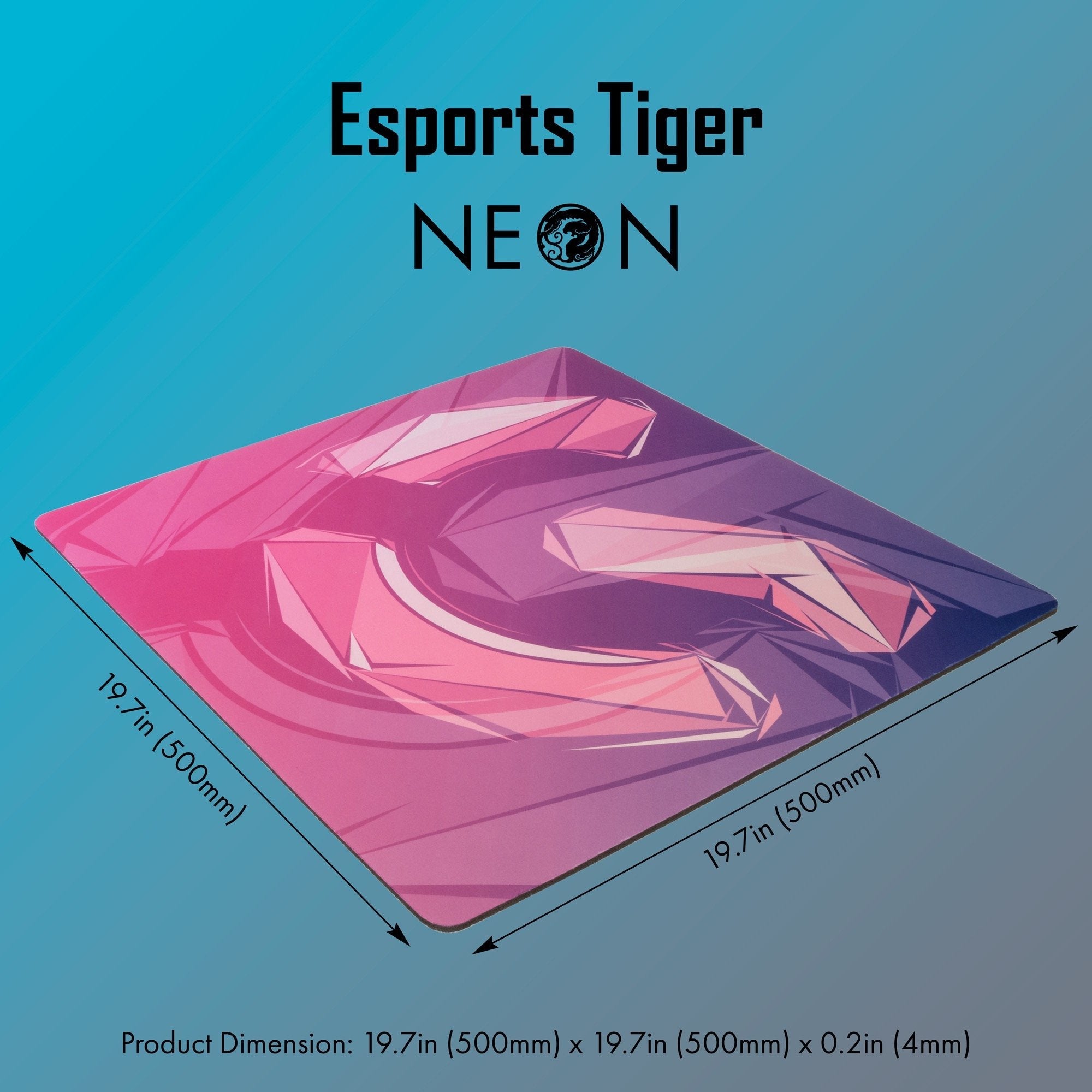 Neon PC Pro 500x500 Gaming Mouse Pad