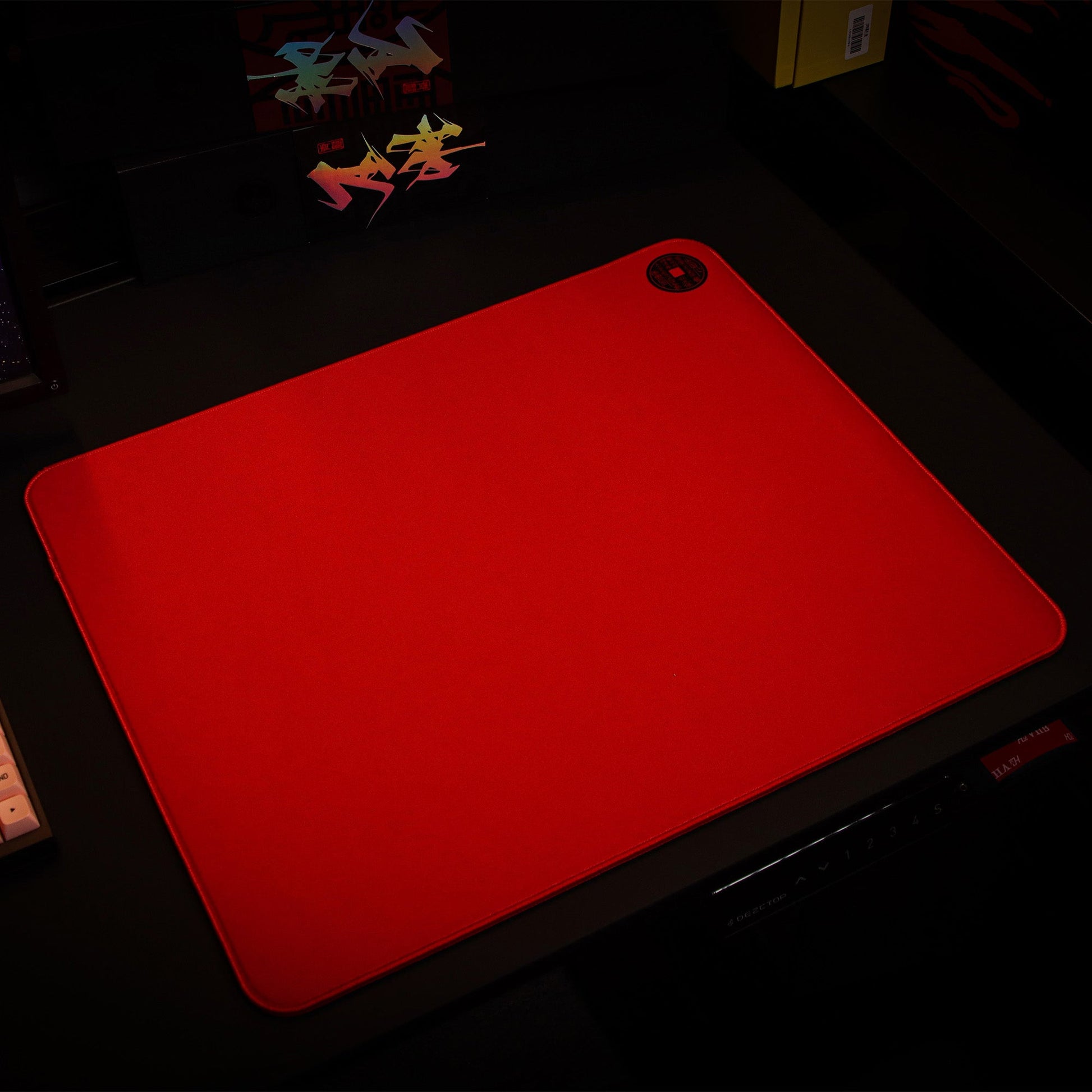 QingSui Ya Sheng Red | Large Gaming Mousepad